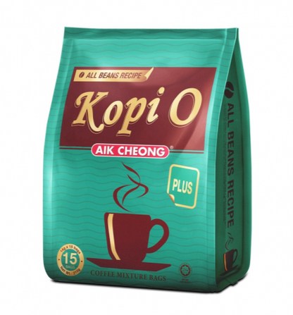 AIK CHEONG Kopi O Bag Plus 210g (14g x 15's)