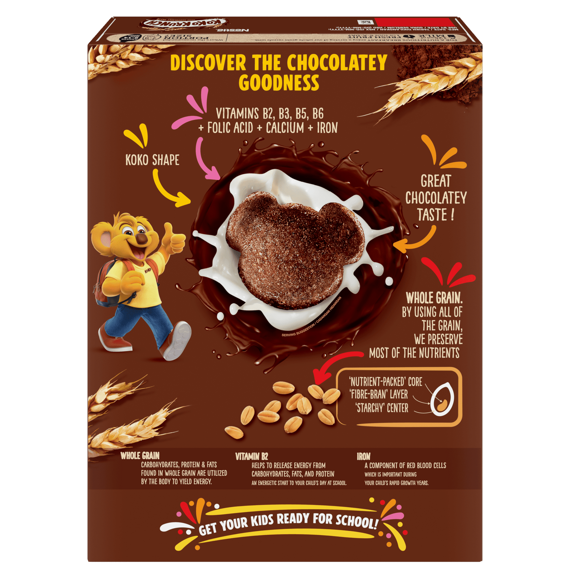 NESTLE KOKO KRUNCH Cereal Econopack 450g