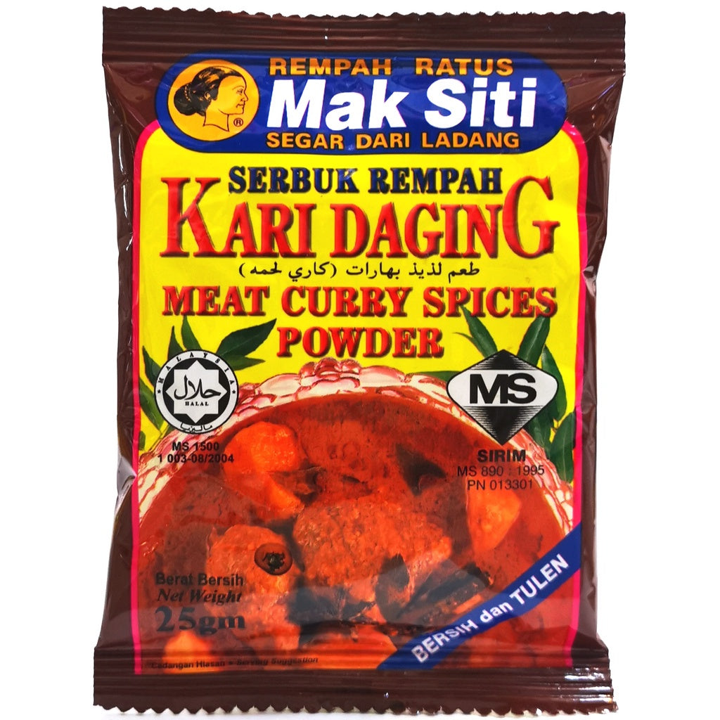 MAK SITI Meat Curry Spices Powder 25g