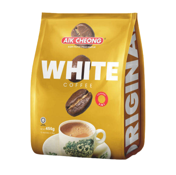 AIK CHEONG White Coffee 3in1 Original 456g (38g x 12's)