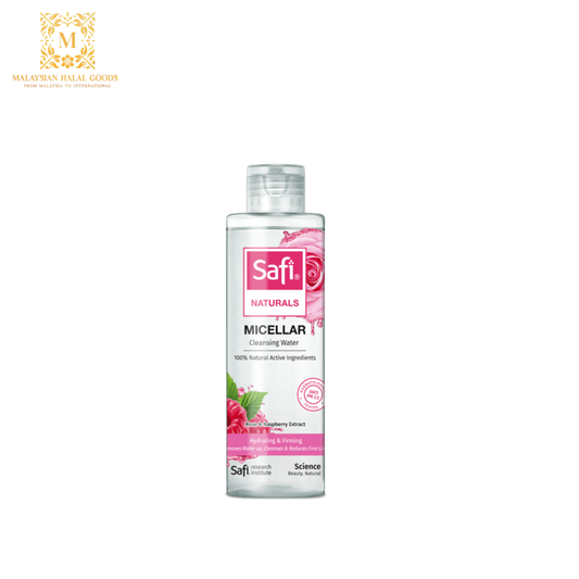 SAFI Naturals Micellar Cleansing Water Rose & Raspberry 200ml