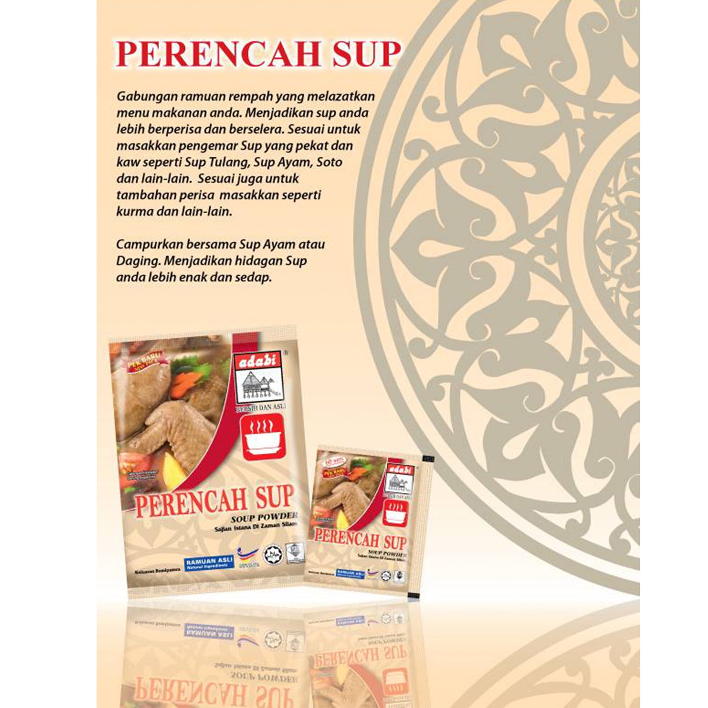 ADABI Serbuk Perencah Sup 24g