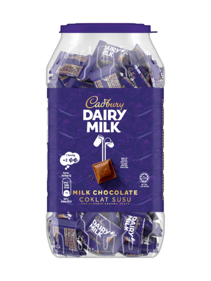 Cadbury Dairy Milk Chocolate Neap Jar (405g)