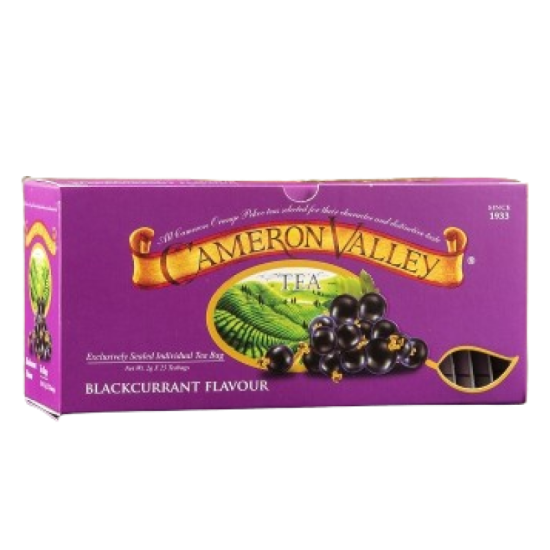 CAMERON VALLEY Tea Blackcurrant 50g (2g x 25's)