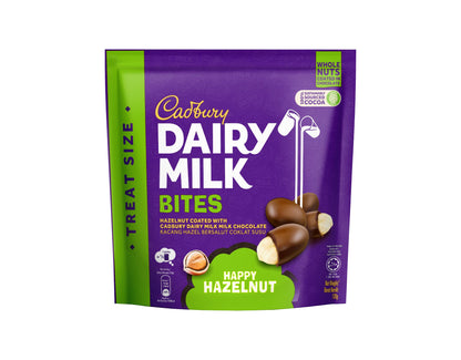 CADBURY Dairy Milk Bites Happy Hazelnut 120g