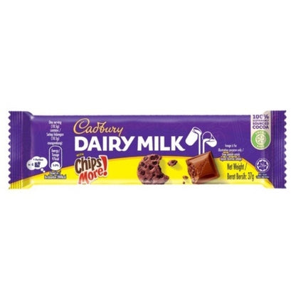 CADBURY Dairy Milk Chocolate with Chips More 37g