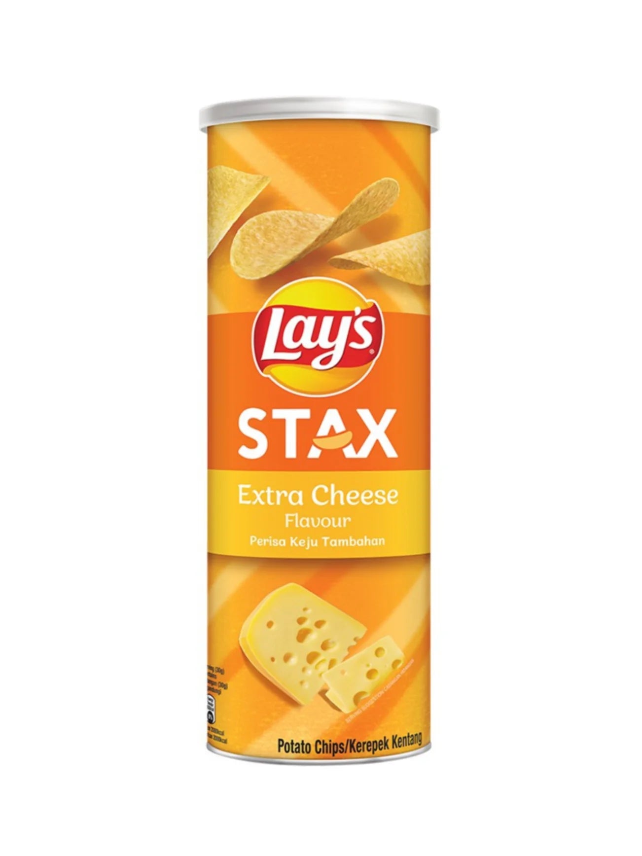 LAY'S STAX Extra Cheese Potato Chips 135g