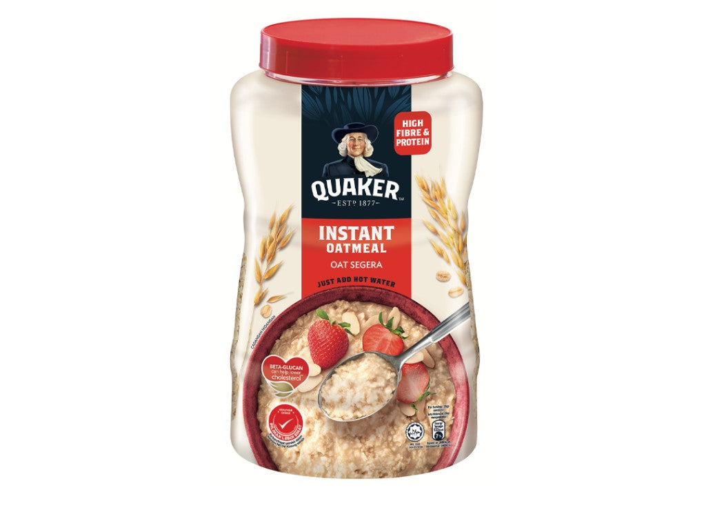 QUAKER Instant Oatmeal Bottle 1kg