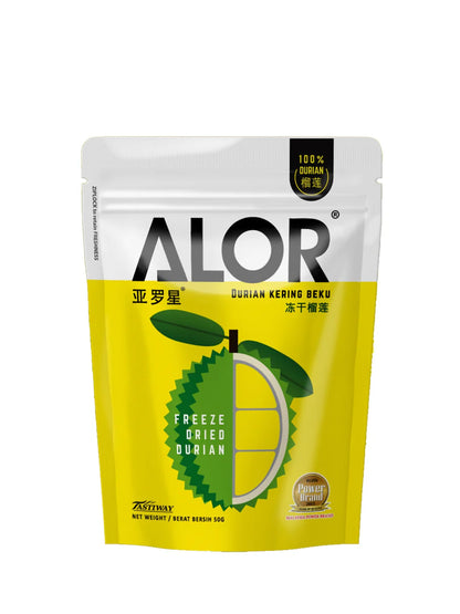 ALOR Freeze Dried Durian 50g