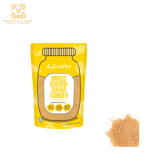 CHEK HUP Mixed Brown Sugar with Ginger 400g