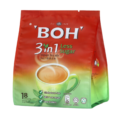 BOH 3 in 1 Instant Tea Mix - Less Sugar 18s