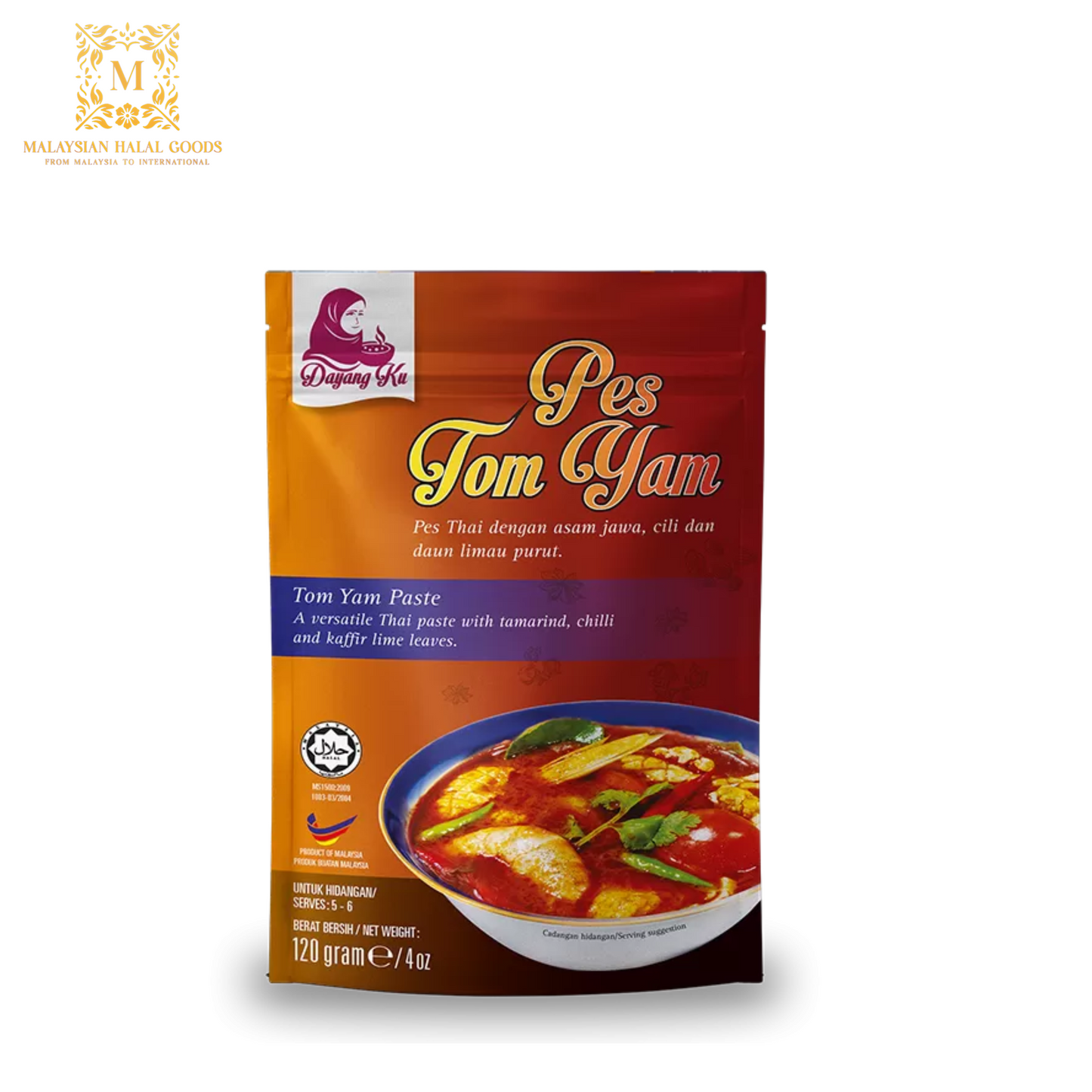 BRAHIM'S DAYANGKU Tom Yam Paste 120g