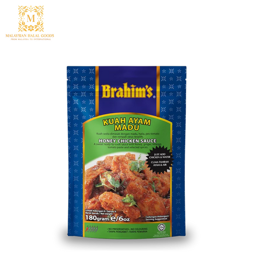 BRAHIM'S Kuah Ayam Madu Honey Chicken Sauce 180g