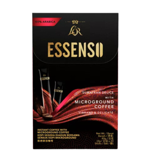 L'OR ESSENSO Sumatran Delice with Microground Instant Coffee (2g x 20's)