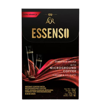 L'OR ESSENSO Sumatran Delice with Microground Instant Coffee (2g x 20's)