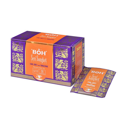 BOH Seri Songket Earl Grey with Tangerine Teabag Sachet (20's)