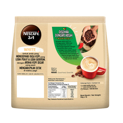 NESCAFE 3in1 White Coffee 15 Stickpack 32g