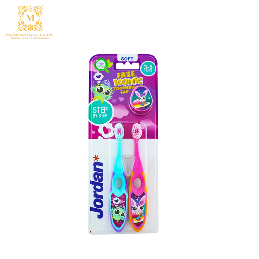 JORDAN Kids Step 2 Toothbrush Twin Pack