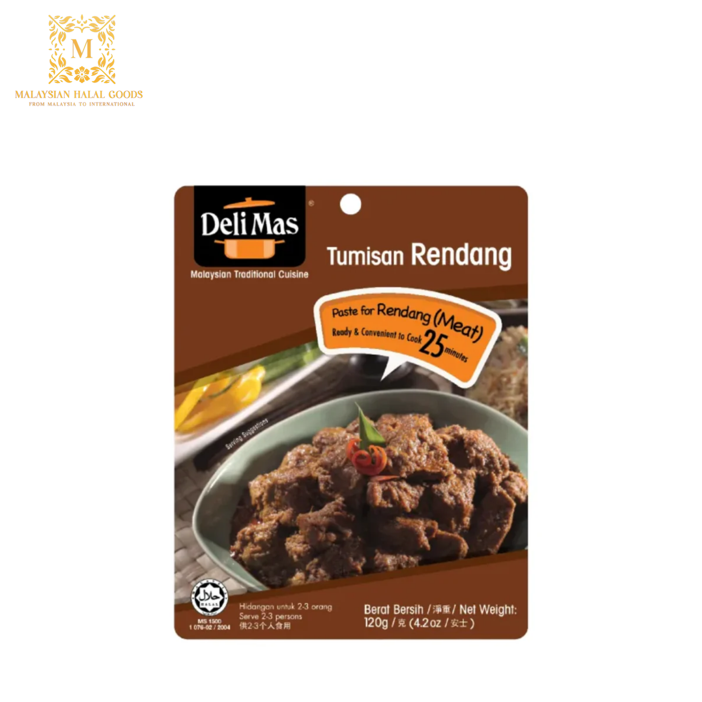 DELIMAS Rendang Seasoning 120g