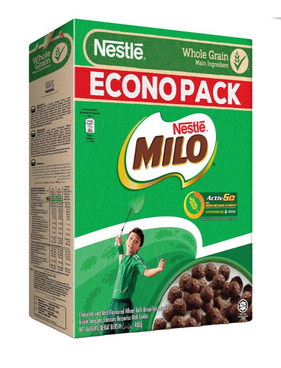 NESTLE MILO Cereal ECONO PACK 450g