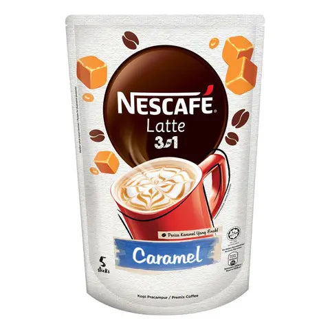 NESCAFE Latte 3in1 Caramel (5's x 25g)