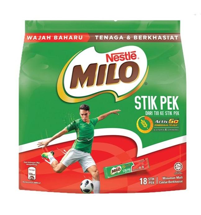 NESTLÉ MILO® ORIGINAL STIK PEK 18 Sticks (30g)