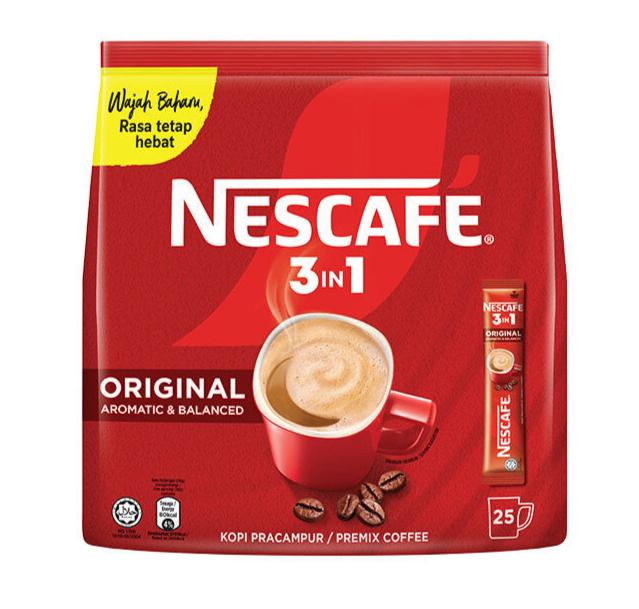 NESCAFE 3in1 Original 25 Stickpack 18g