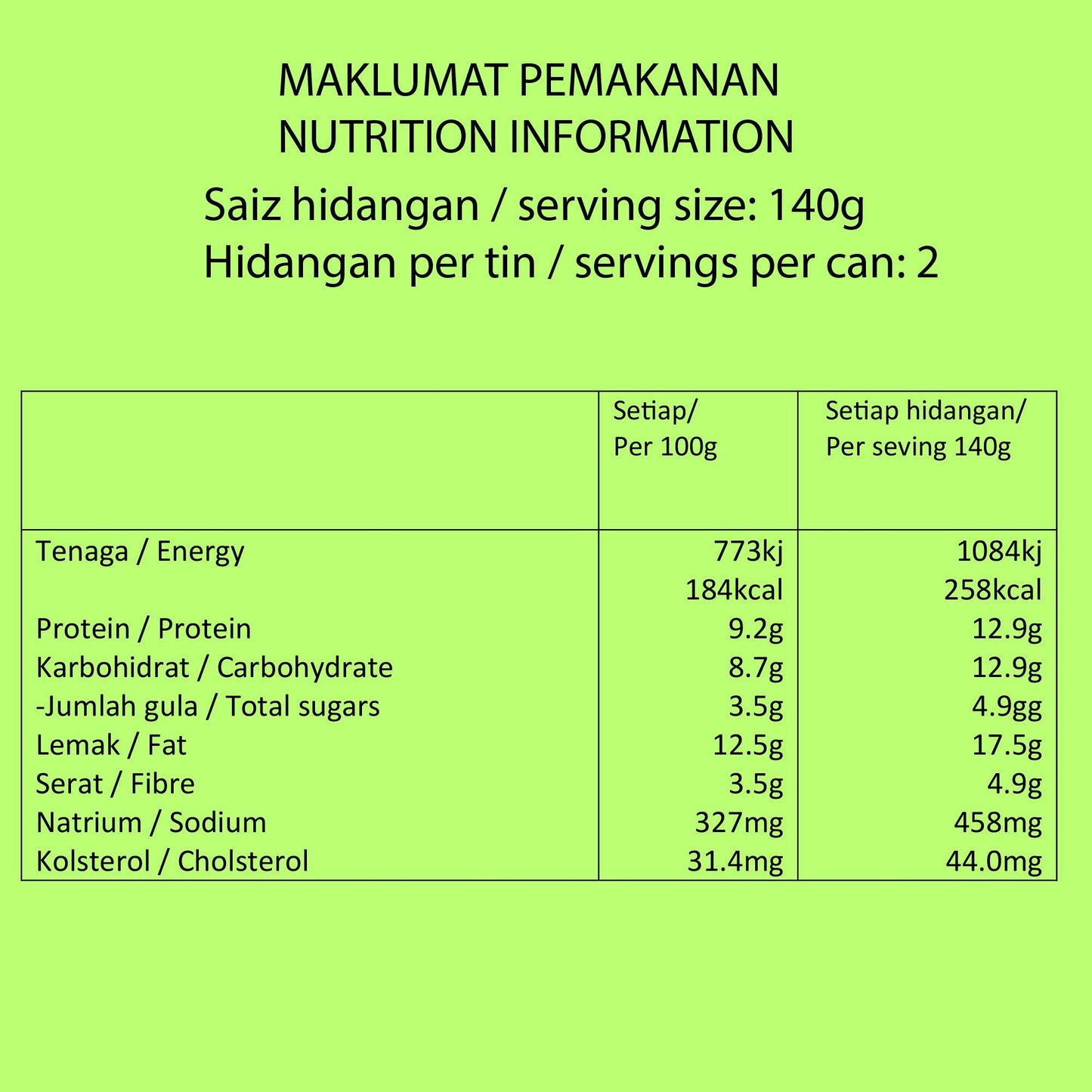 ADABI Rendang Ayam 280g