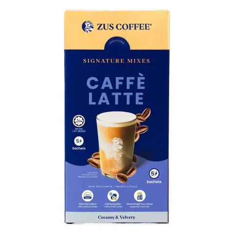 ZUS COFFEE Signature Mixes Caffe Latte 110g (22g x 5's)