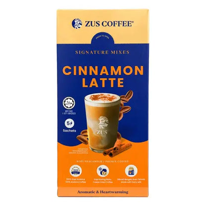 ZUS COFFEE Signature Mixes Cinnamon Latte 120g (24g x 5's)