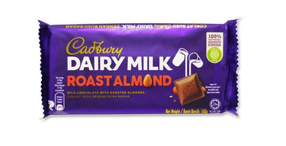 CADBURY Dairy Milk Roast Almond Chocolate Big Bar 160g