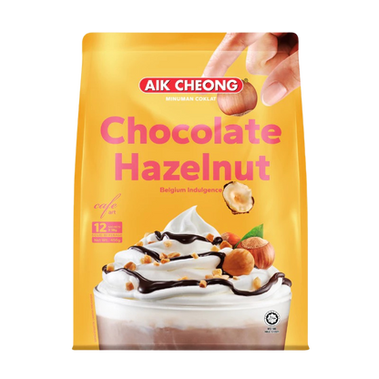 AIK CHEONG Cafe Art 4in1 Chocolate Hazelnut 456g (38g x 12's)