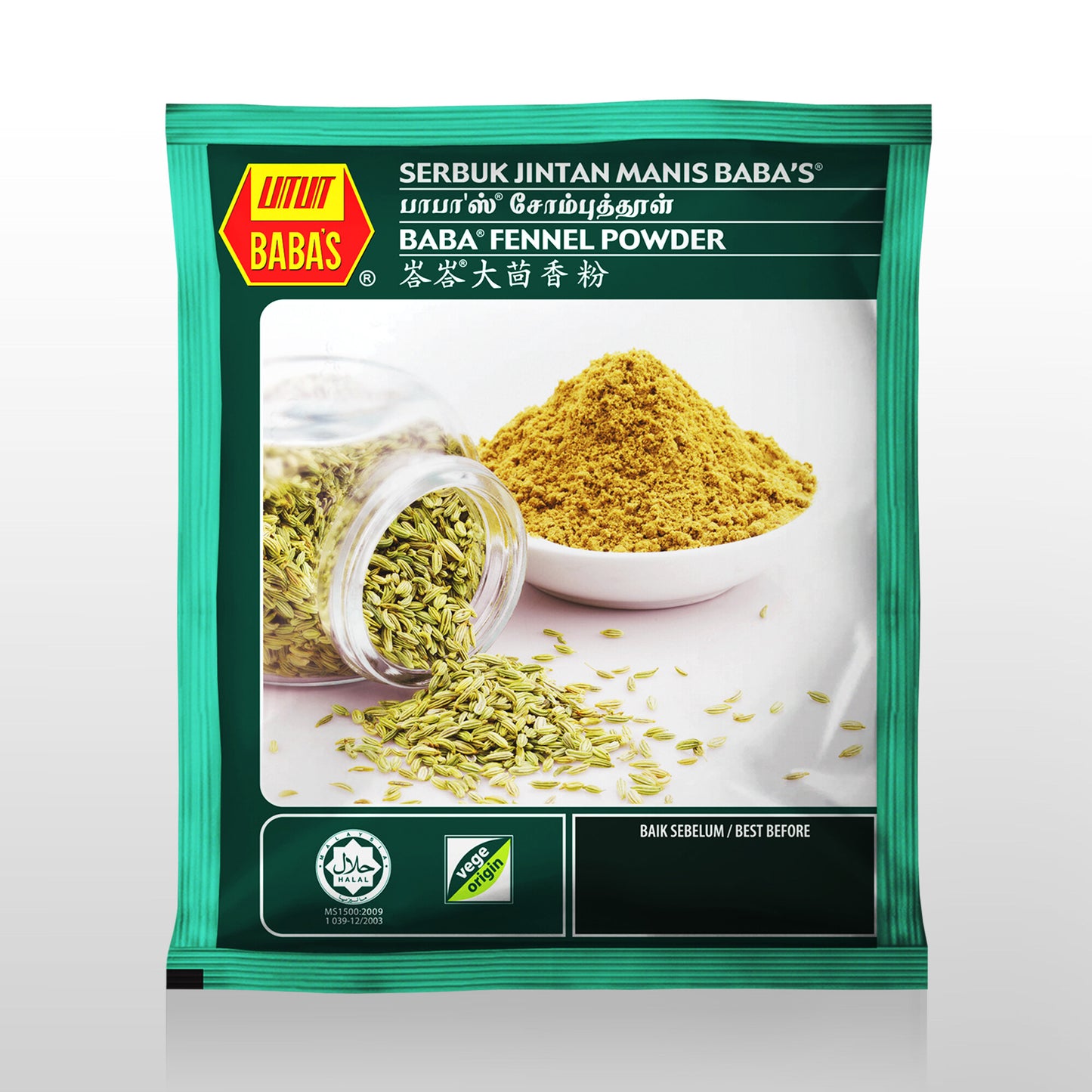 BABA'S FENNEL POWDER 250g