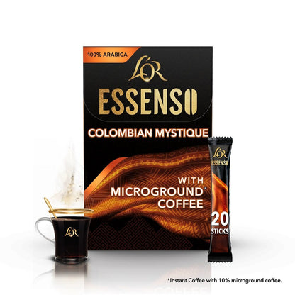 L'OR ESSENSO Colombian Mystique with Microground Instant Pure Coffee (2g x 20)