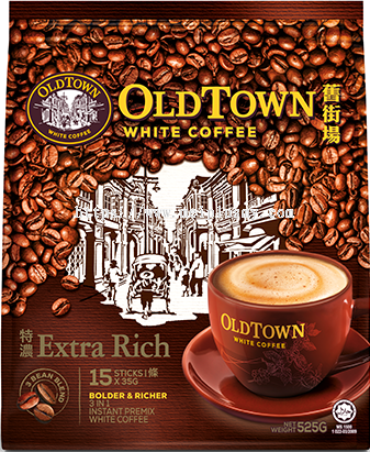 OLDTOWN 3in1 Instant Premix White Coffee Extra Rich (15's x 35g)