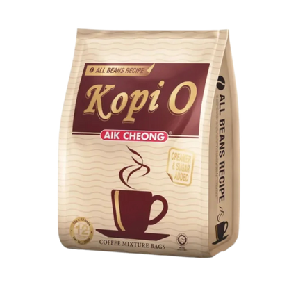 AIK CHEONG Kopi O Bag Creamer & Sugar Added 300g (25g x 12's)