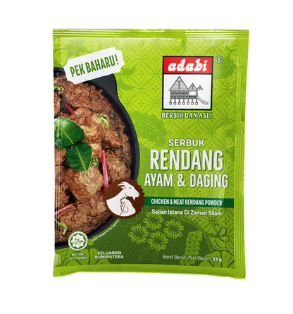 ADABI Serbuk Rendang 24g