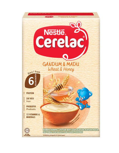 NESTLE CERELAC Wheat & Honey Infant Cereal Box Pack 225g