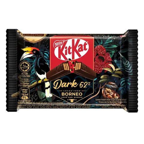 NESTLE KITKAT Dark Borneo Wafer Dark Chocolate 35g