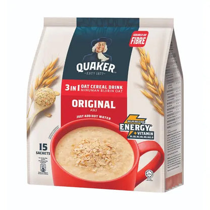 QUAKER 3in1 Oat Cereal Drink Original 420g (15's x 28g)