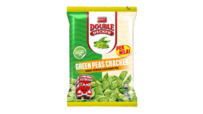 DOUBLE DECKER Green Peas Cracker 80g