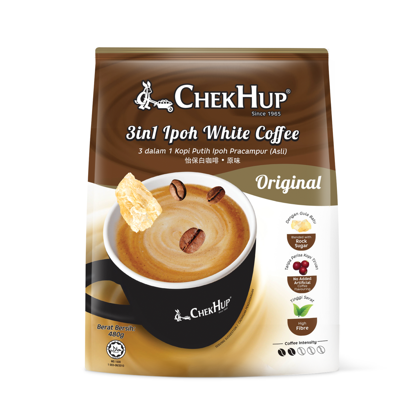 Chek Hup Ipoh White Coffee Original 40g x 12s