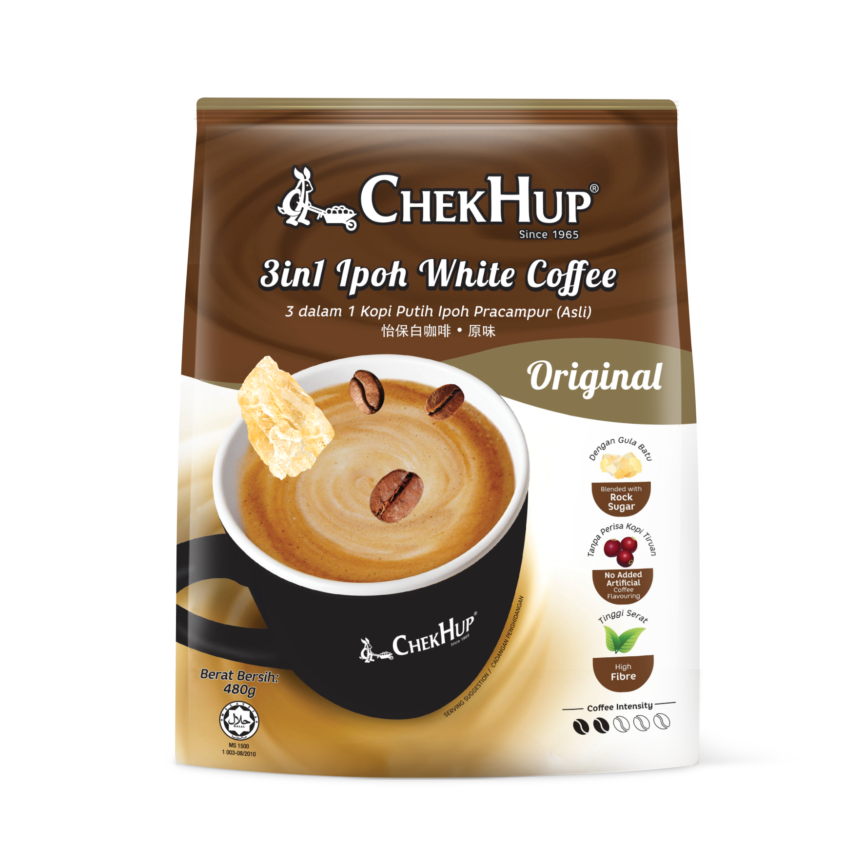 Chek Hup Ipoh White Coffee Original 40g x 12s