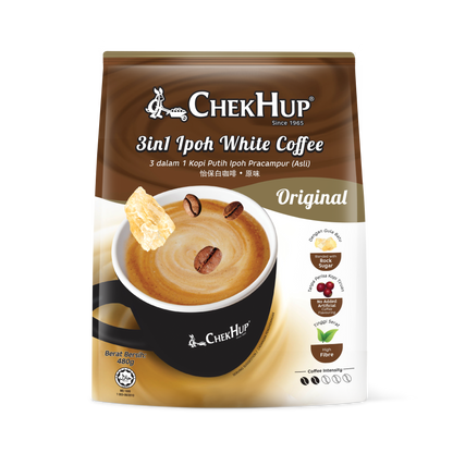 Chek Hup Ipoh White Coffee Original 40g x 12s