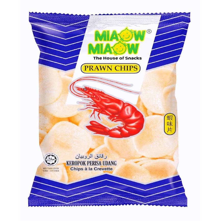 MIAOW MIAOW Prawn Chips 45g