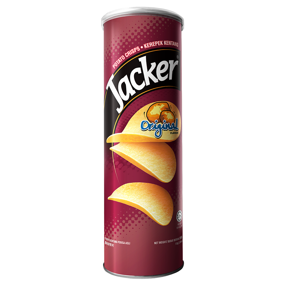 JACKER Original Potato Crisps 110g