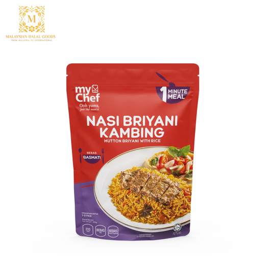 MYCHEF Mutton Briyani With Rice 250g