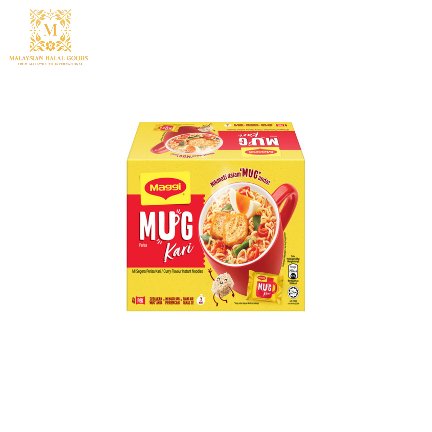 MAGGI Mug Curry 4x58g