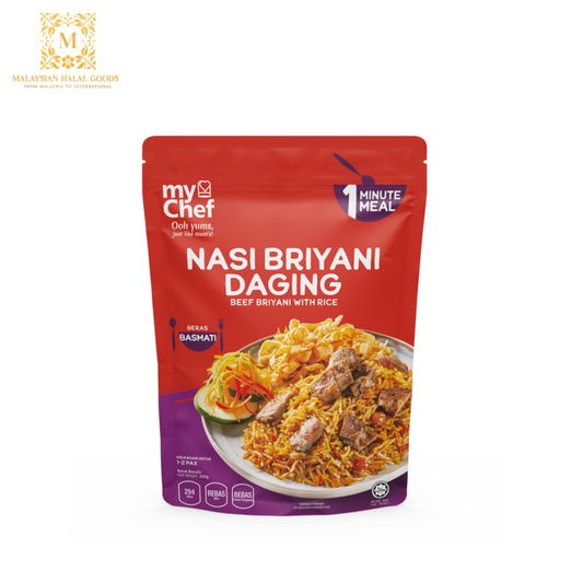 MYCHEF Beef Briyani With Rice 250g