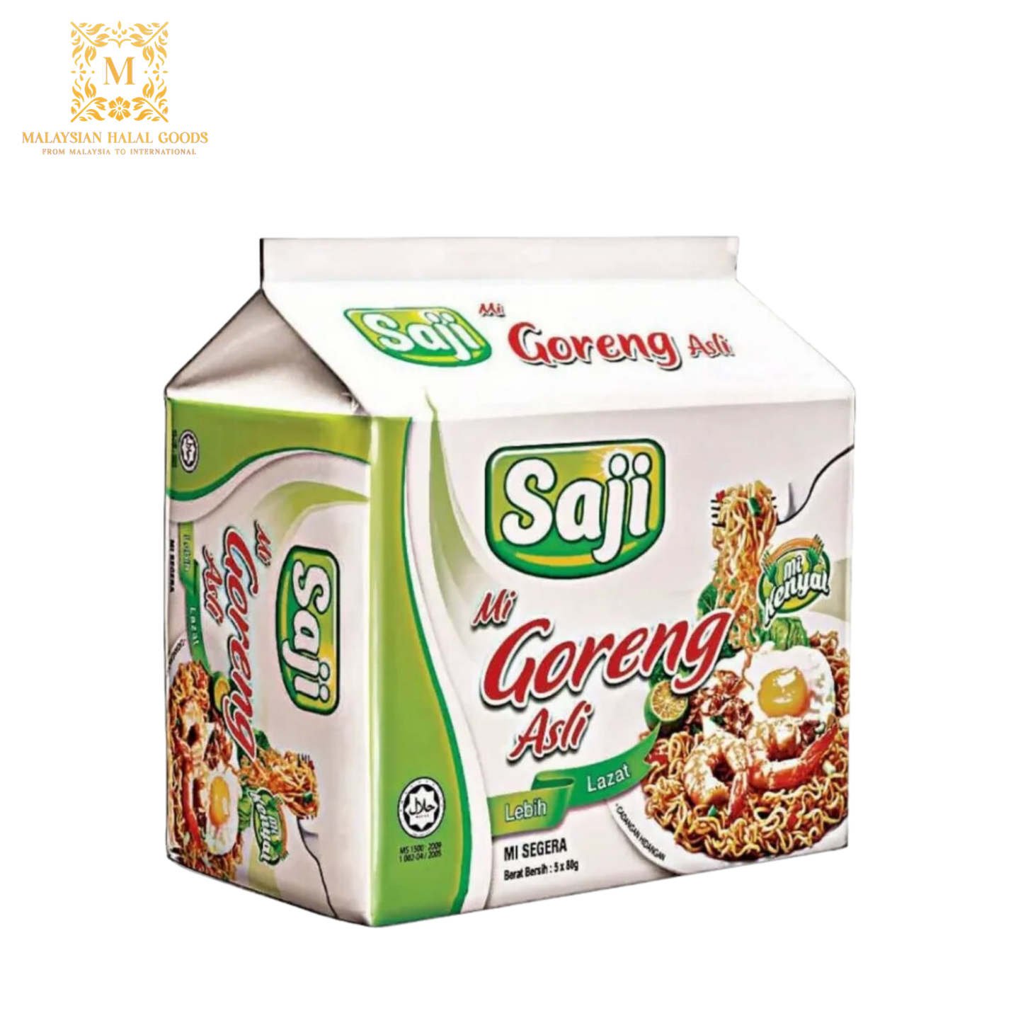 SAJI Instant Noodles Original 80g x 5